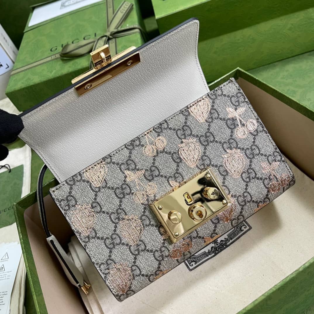 Gucci Crossbody Dupe Padlock Small GG Chain 409487