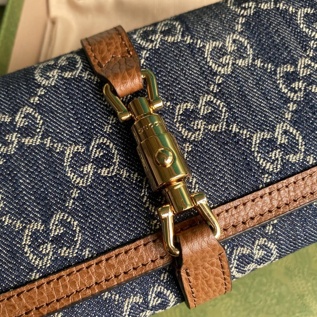 Gucci Jackie 1961 Shoulder Bag Chain Wallet Replica 652681