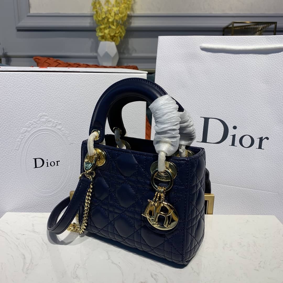 Christian Dior Lady Dior 17CM Replica Bag