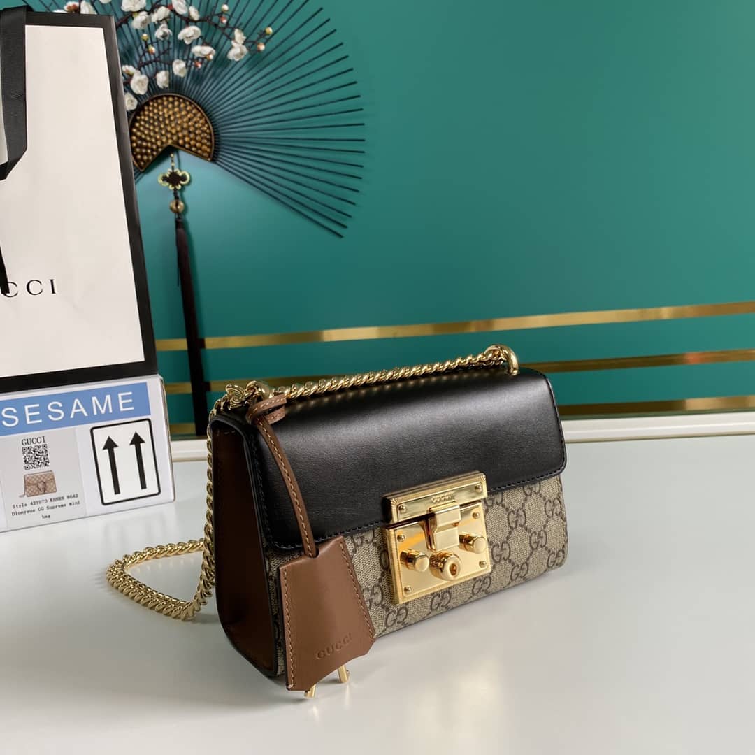 Gucci Padlock GG Small Shoulder Bag Replica 409487