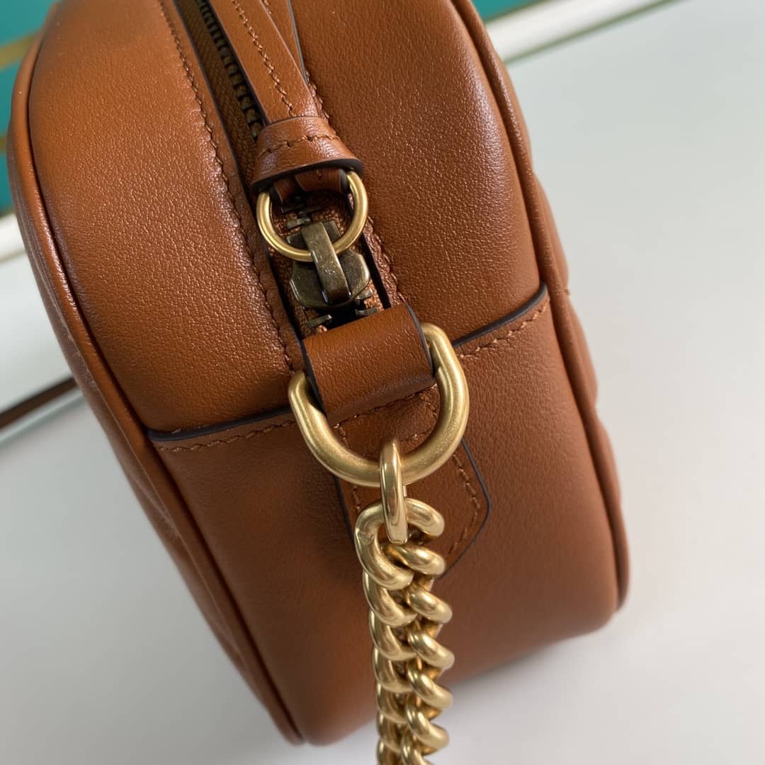 Gucci Marmont Dupe GG Small Matelassé Shoulder Bag Replica 447632