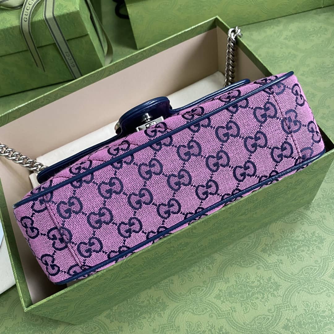Gucci Marmont GG Small matelassé Shoulder Bag Replica 443497