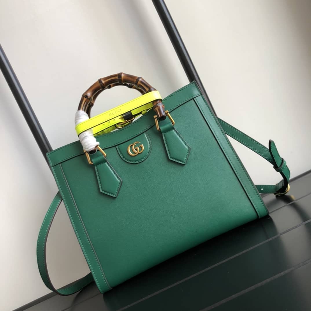 Gucci Diana Small Tote Replica Green 660195