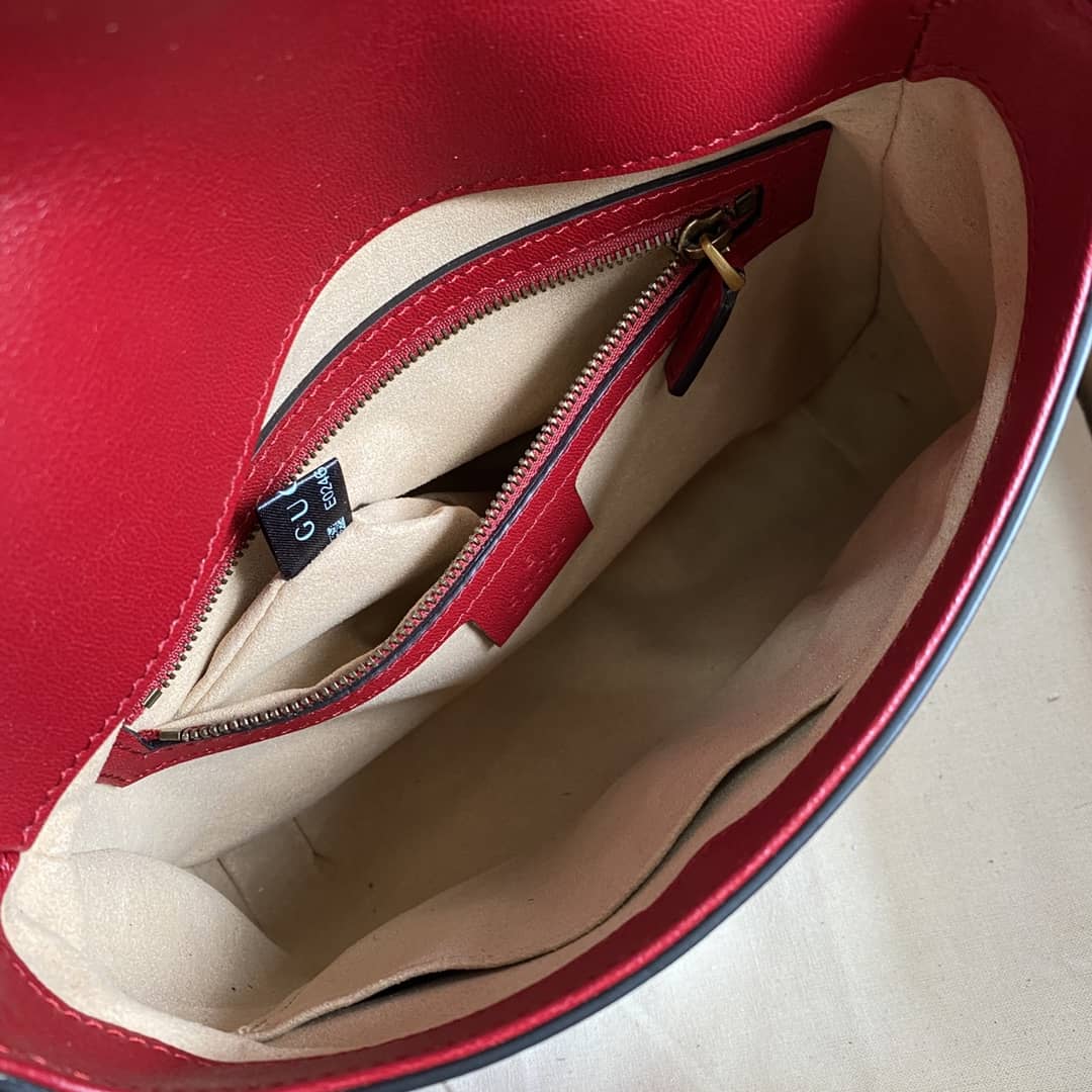 Gucci Double G Messenger Shoulder Bag Replica 648934