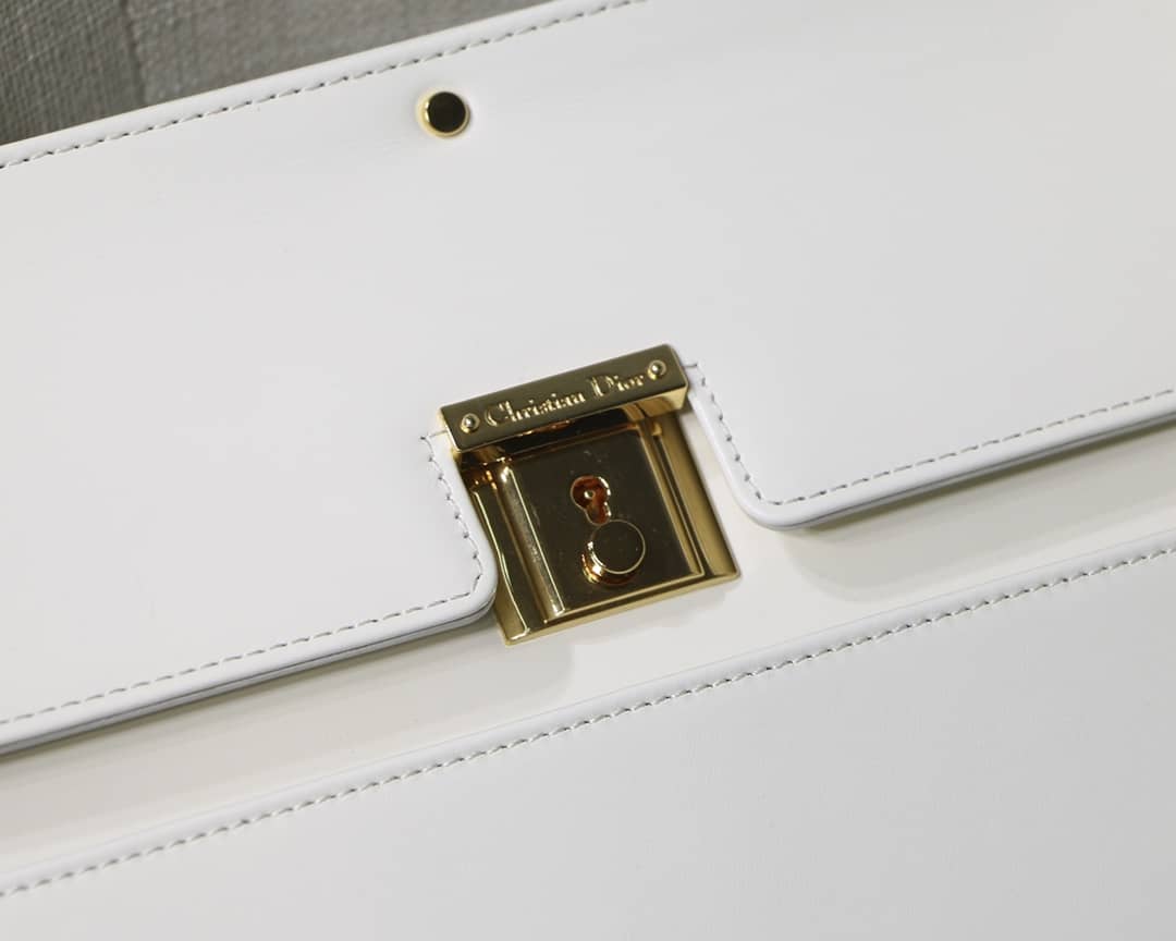 Dior Latte Smooth Calfskin Parisienne Bag