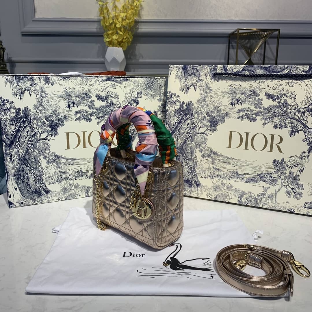 Christian Dior Lady Dior 17CM Replica Bag