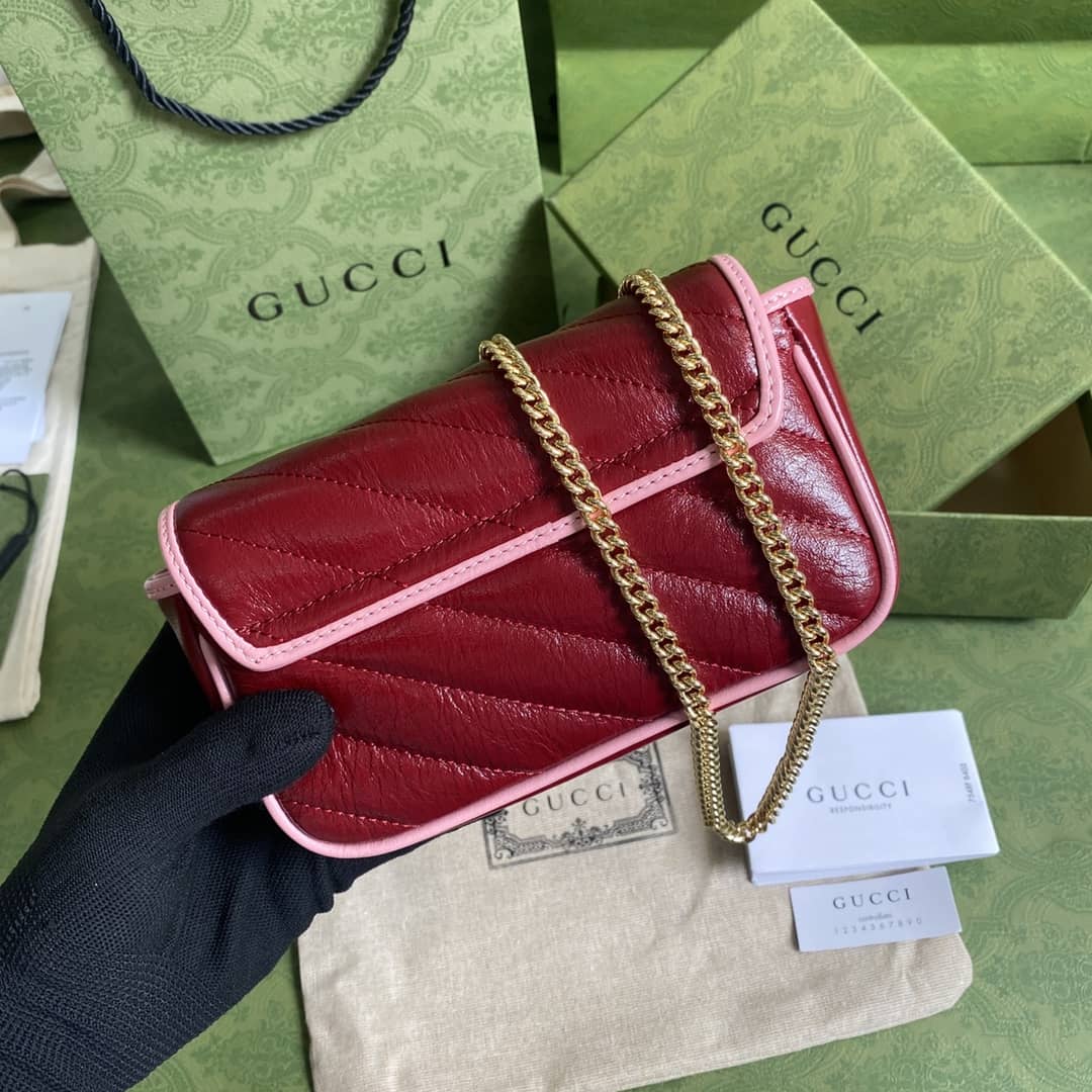 Gucci Marmont GG Mini Chain Shoulder Bag Replica 574969