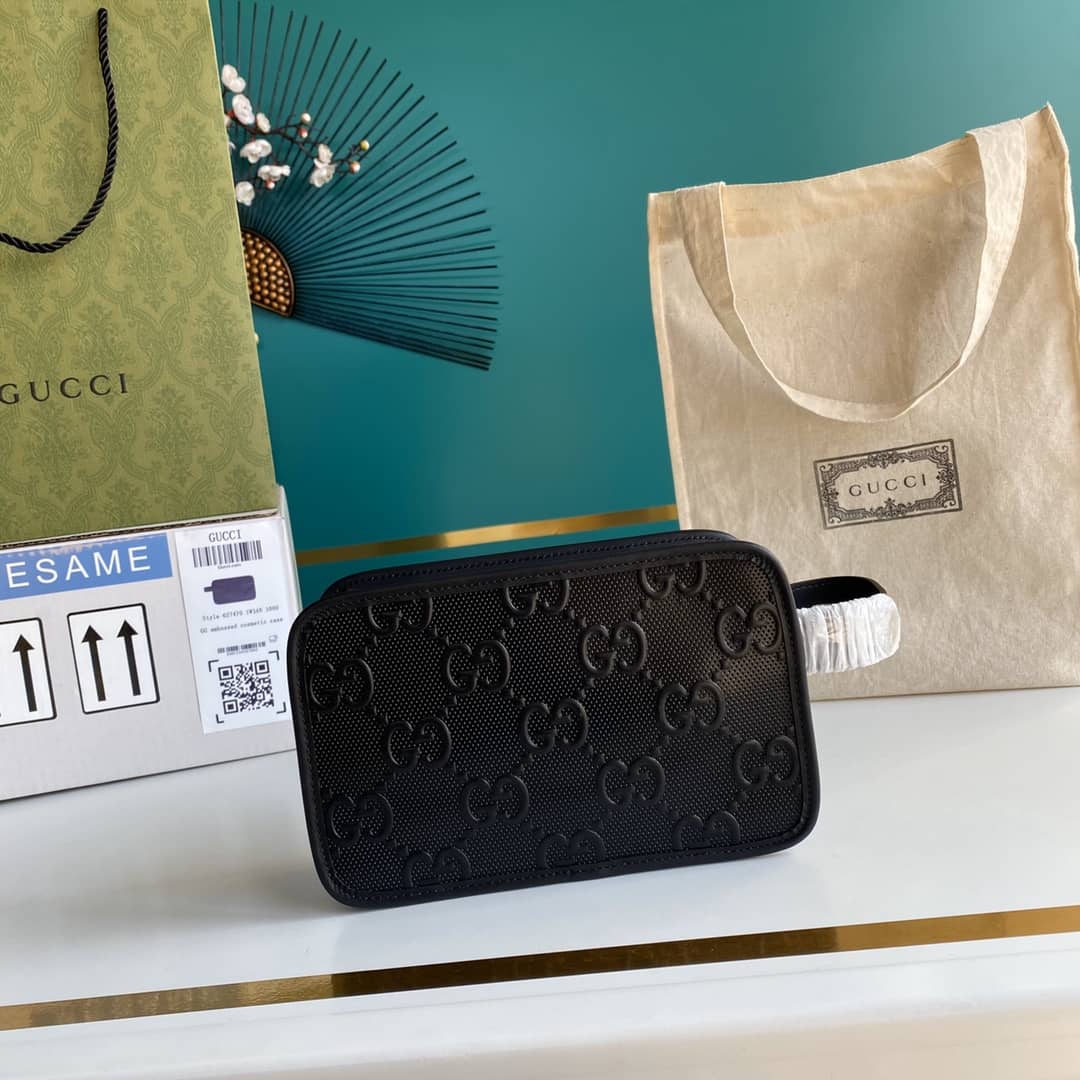 Gucci GG Embossed Cosmetic Case Replica 627470