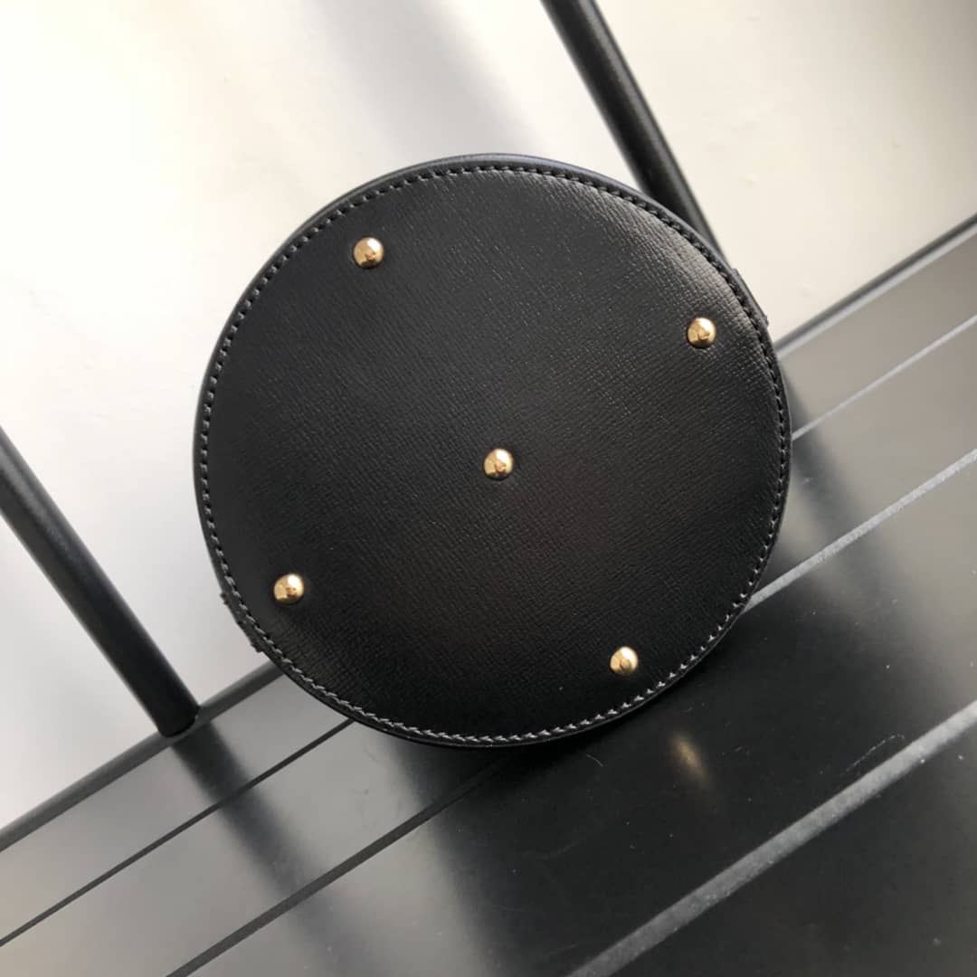 Gucci Horsebit 1955 Small Bucket Bag Replica Black 637115
