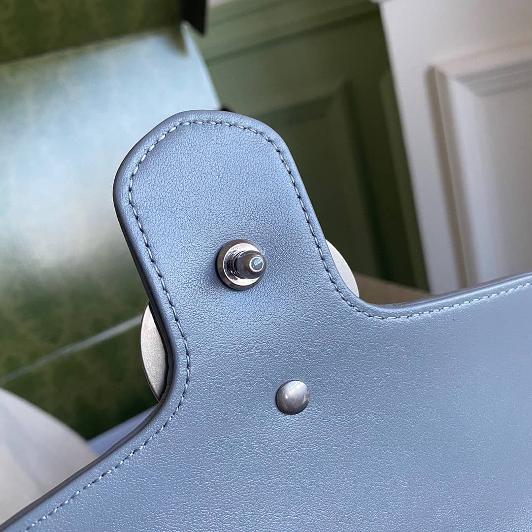 Gucci GG Marmont Canvas Mini Top Handle Crossbody Bag 583571 Replica