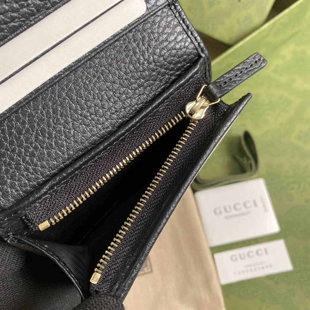 Gucci Marmont GG Card Case Wallet Replica 658610