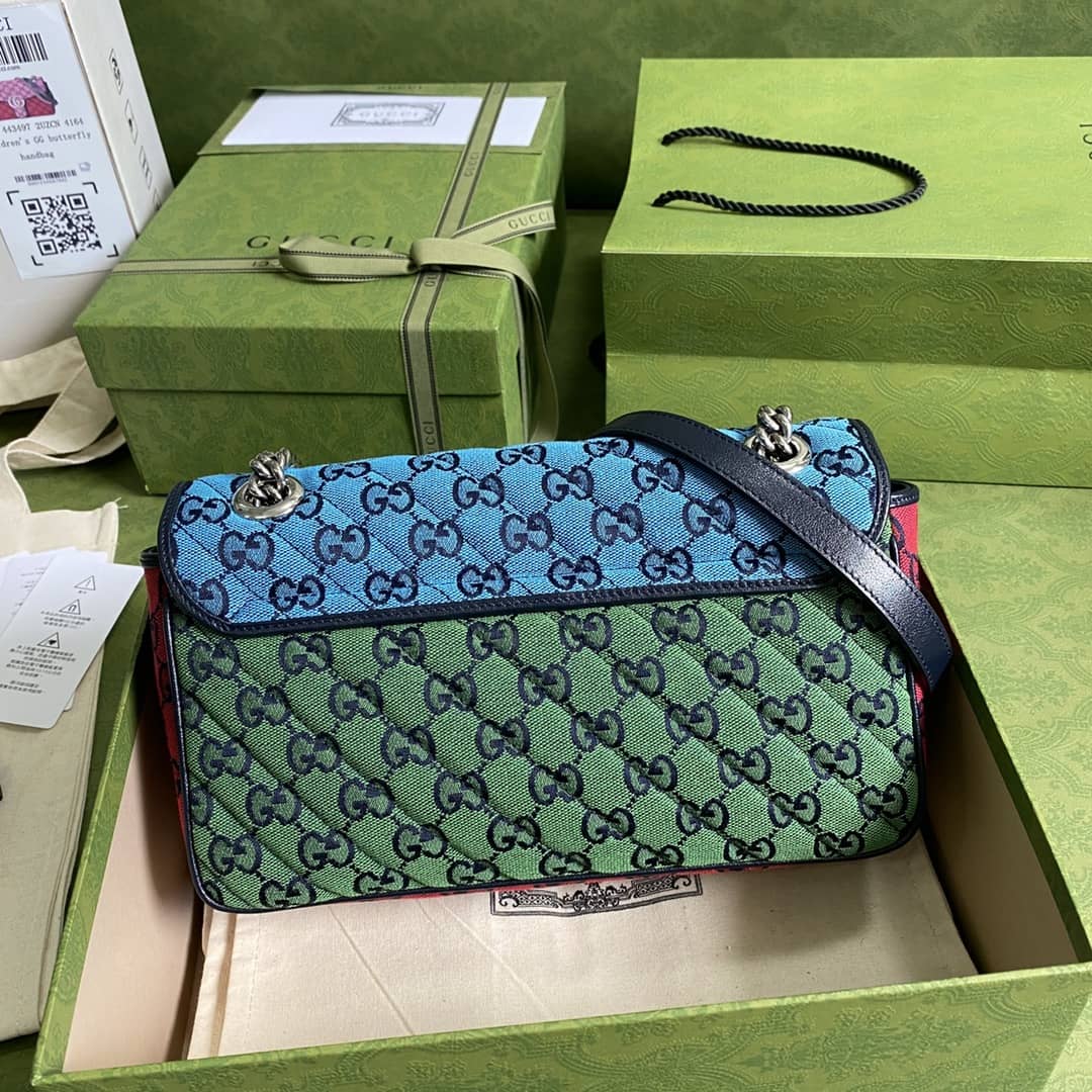 Gucci Marmont GG Small matelassé Shoulder Bag Replica 443497