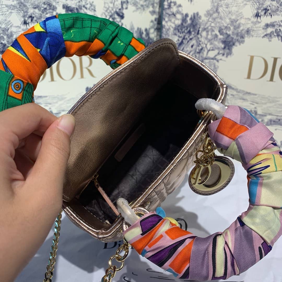 Christian Dior Lady Dior 17CM Replica Bag