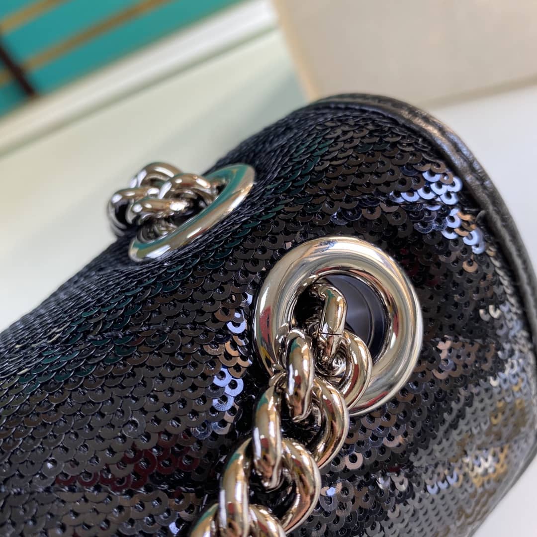 Gucci Marmont GG Small matelassé Shoulder Bag Replica 443497