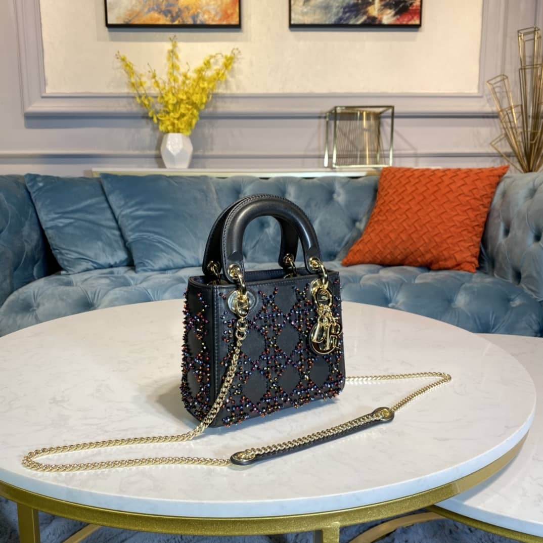 Christian Dior Lady Dior 17CM Replica Bag
