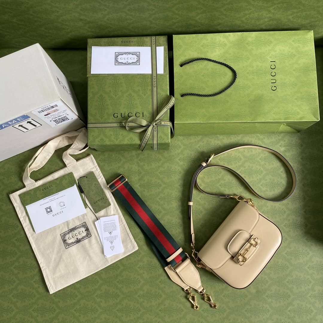 Gucci 1955 Horsebit Supreme GG Canvas Mini Shoulder Bag Replica 658574