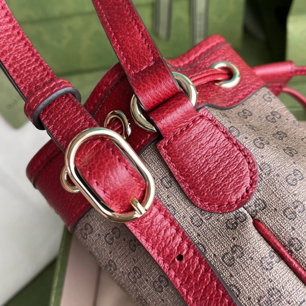 Gucci Doraemon X Gucci Mini Bucket Bag Replica 647801