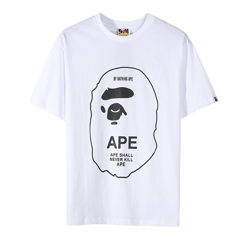 Bape Ape Shall Never Kill Ape College Cotton T Shirt 5103
