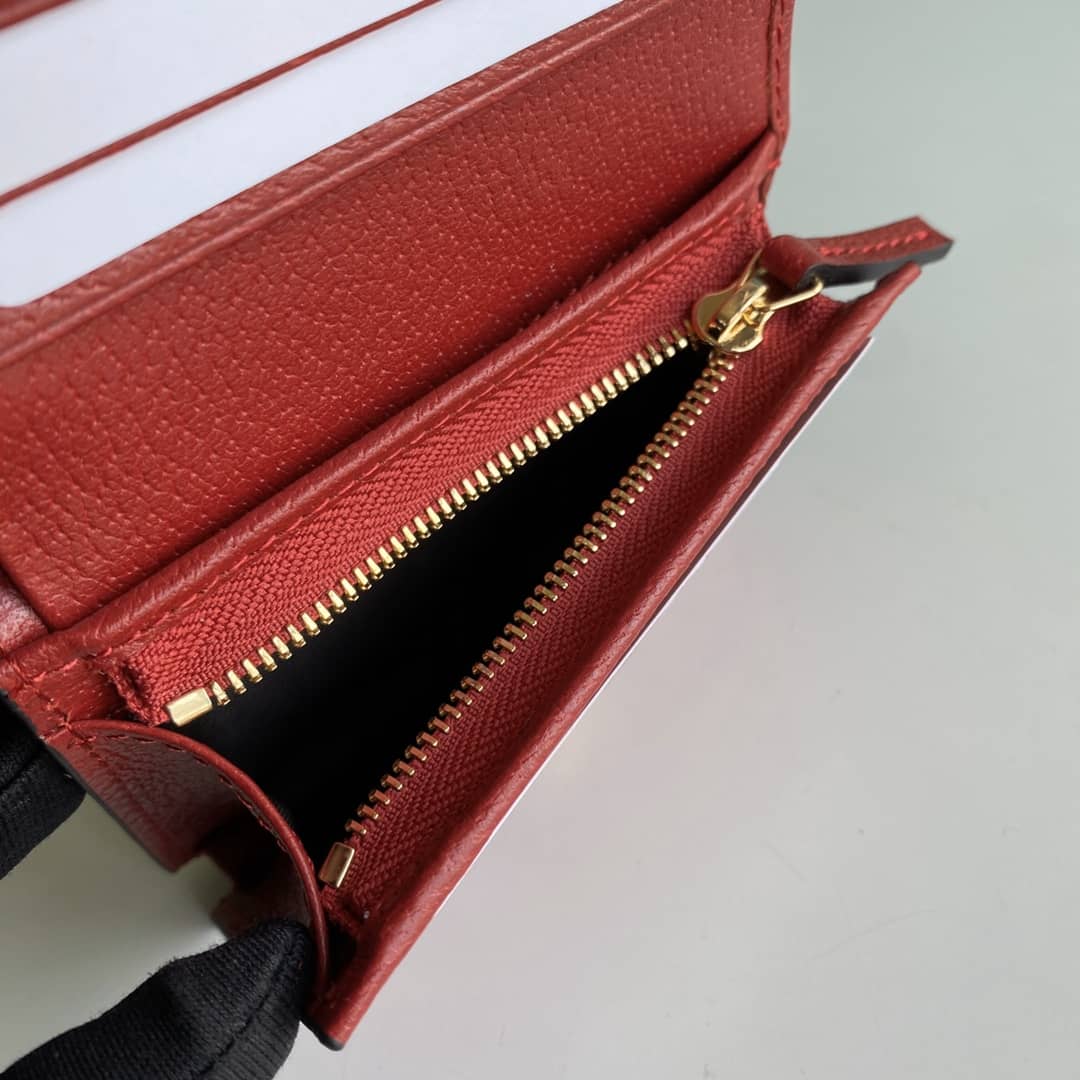 Gucci Doraemon GG Supreme Mini Wallet Replica 654541