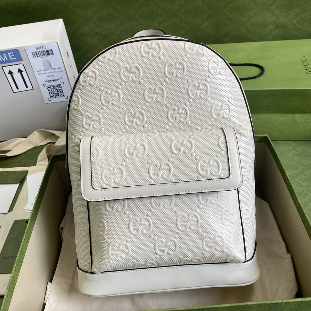Gucci GG Embossed Backpack Replica 658579