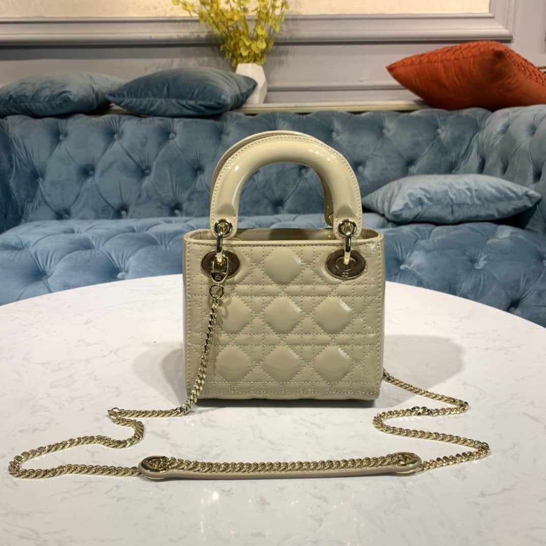 Christian Dior Lady Dior 17CM Replica Bag
