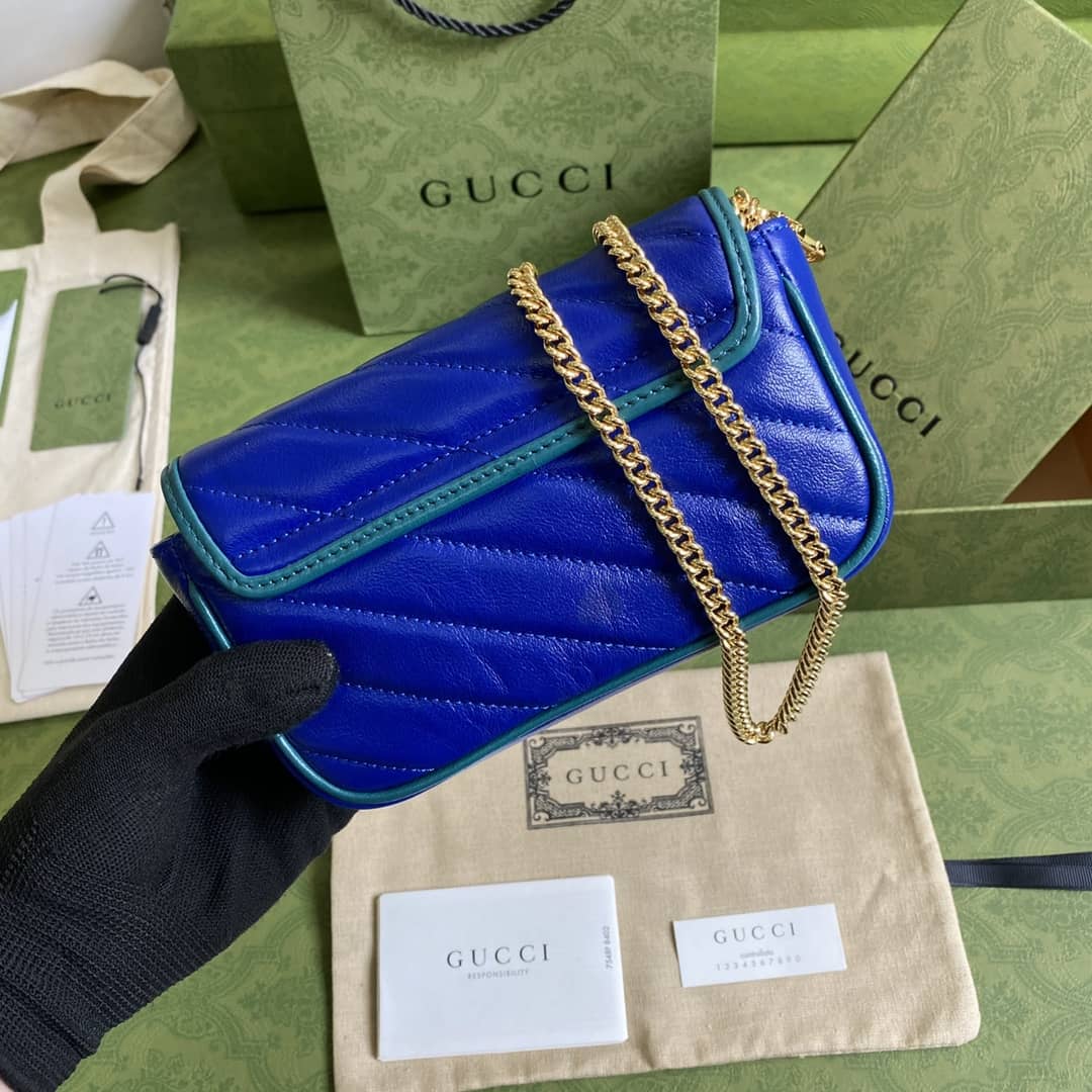 Gucci Marmont GG Mini Chain Shoulder Bag Replica 574969