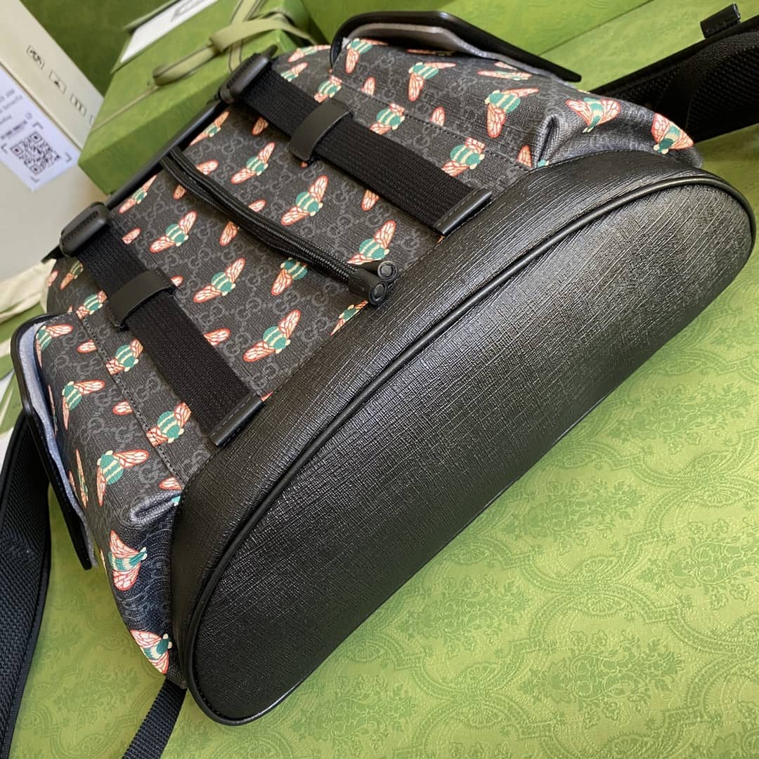 Gucci Bestiary Backpack With Bees Replica 495563