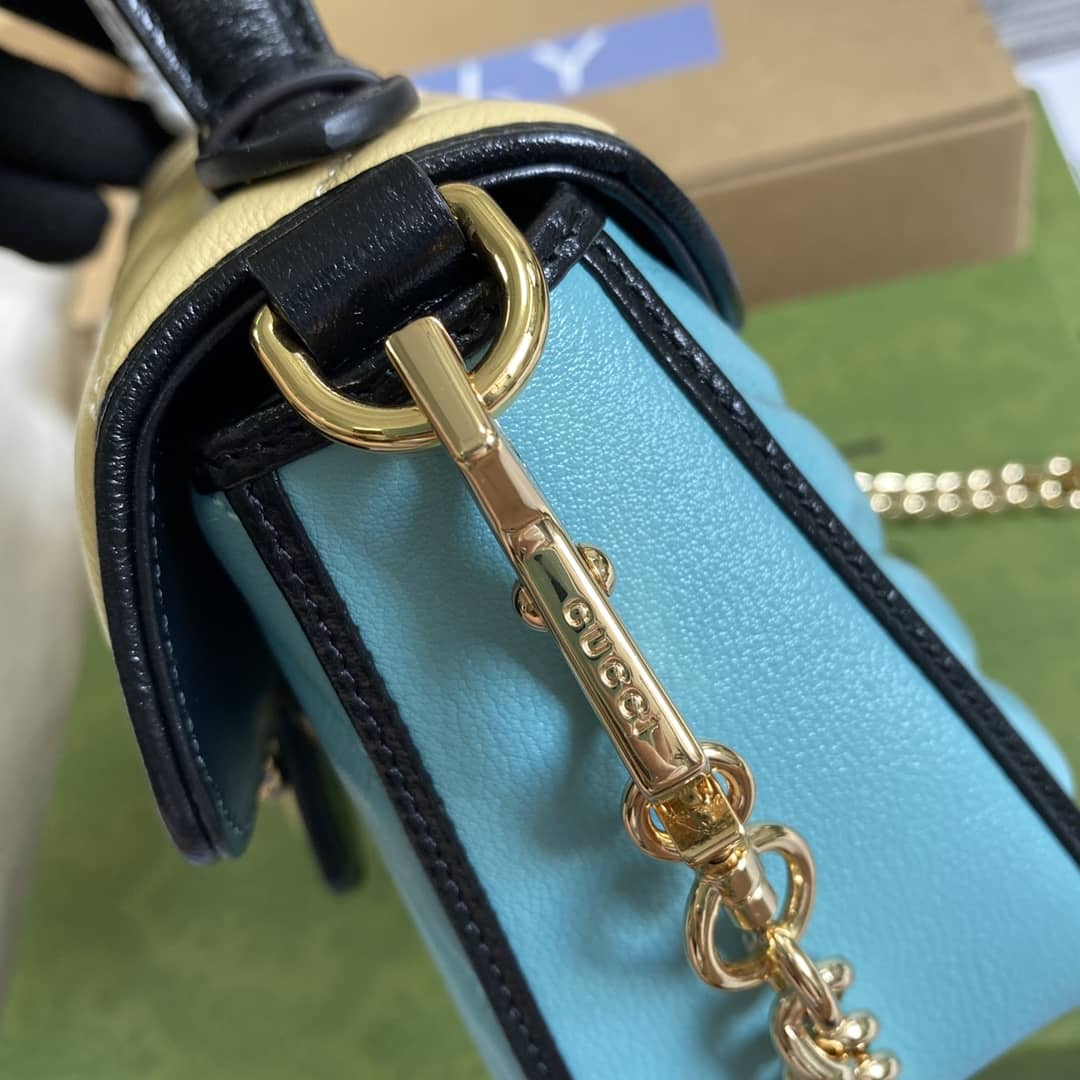 Gucci Marmont GG Mini Top Handle Bag Replica 583571