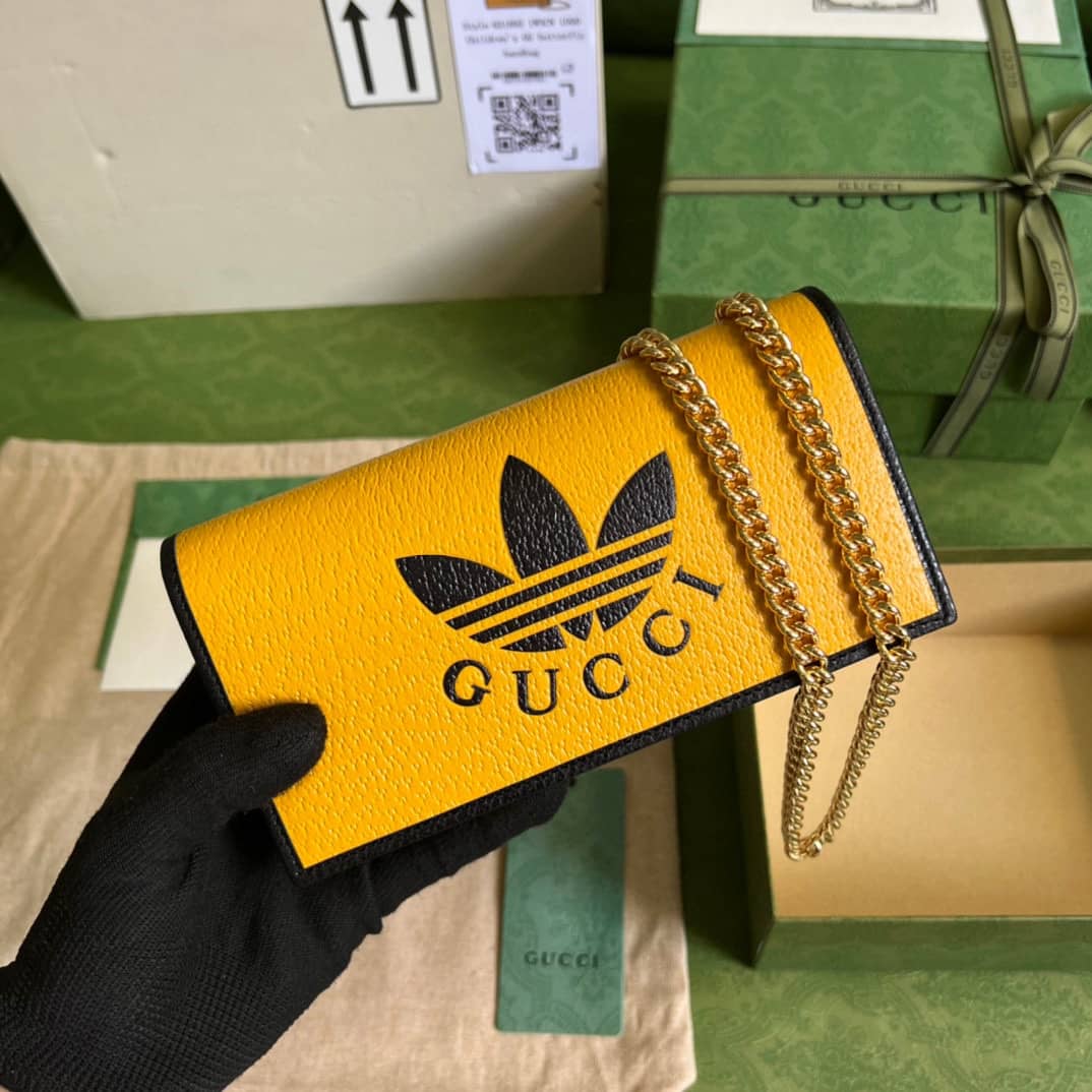 Adidas x Gucci Wallet With Chain 621892 Replica Crossbody Bag