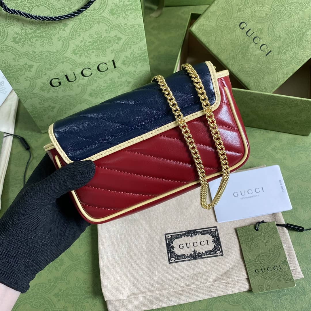 Gucci Marmont GG Mini Chain Shoulder Bag Replica 574969