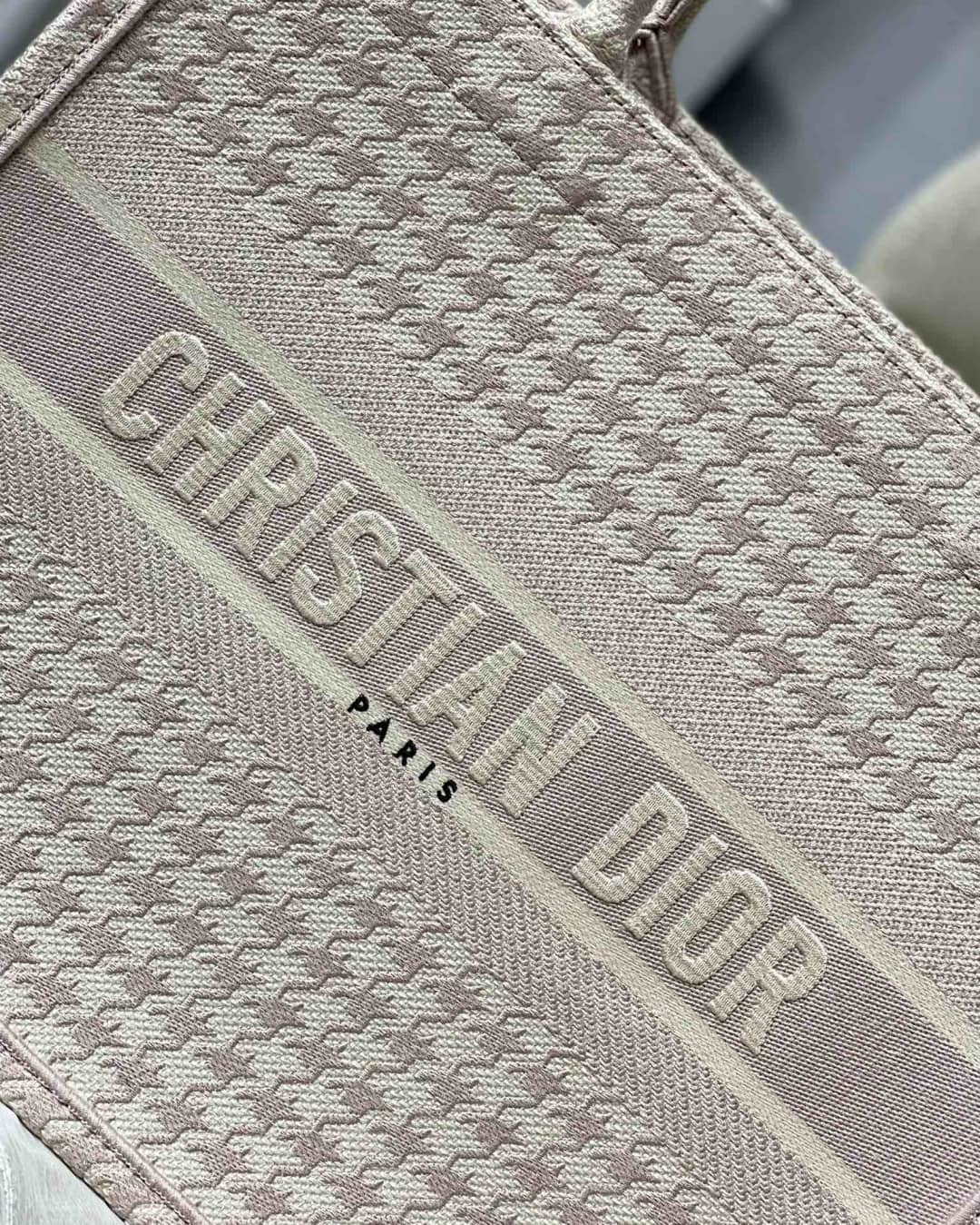 Christian Dior CD Book Embroidery Replica Tote