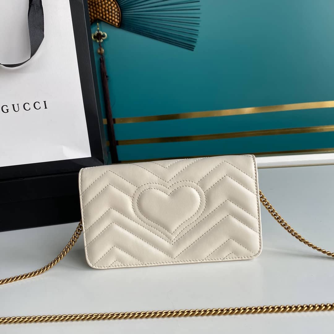 Gucci Crossbody Dupe Marmont GG Matelassé 488426