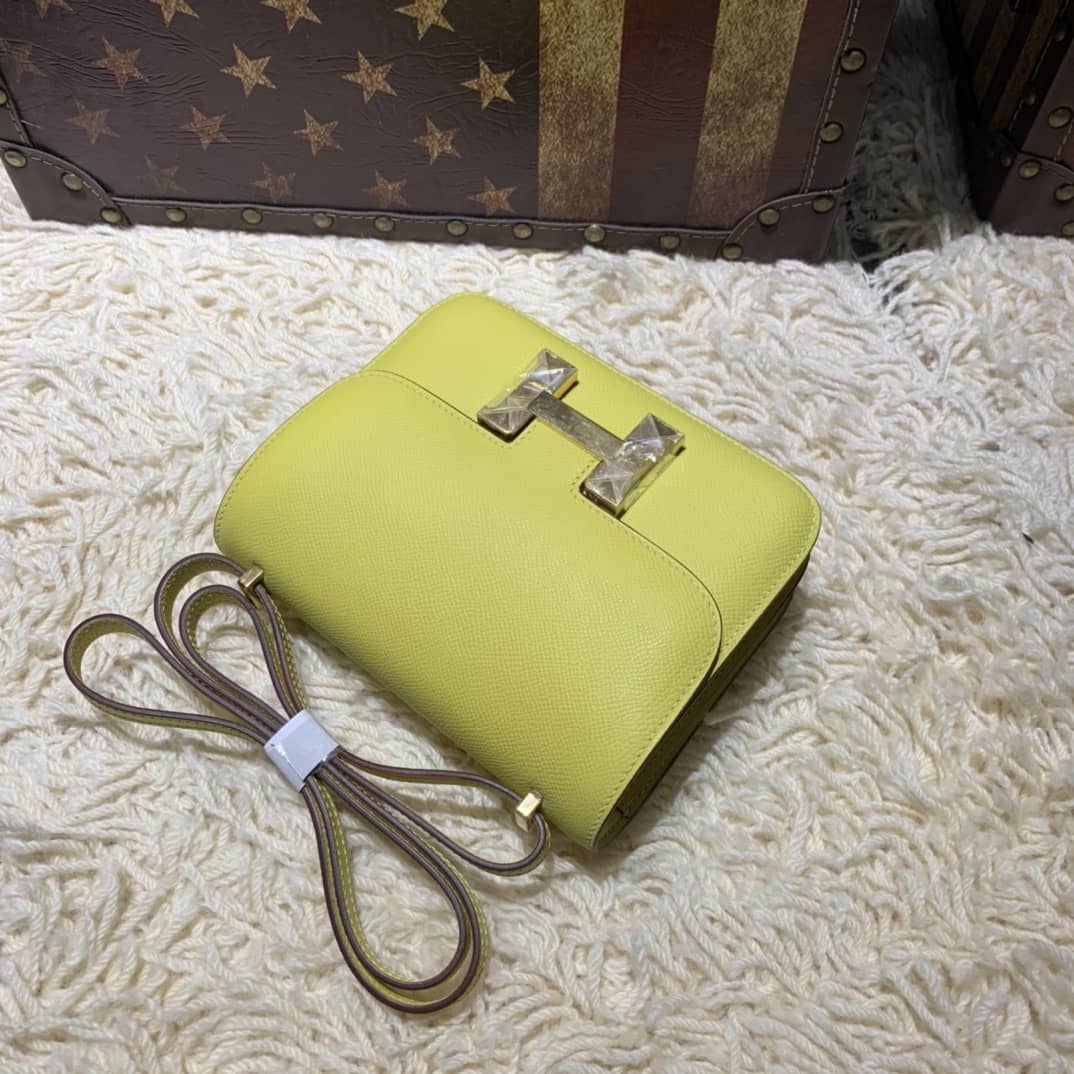 Hermes Replica Constance Bag 18CM Epsom Leather