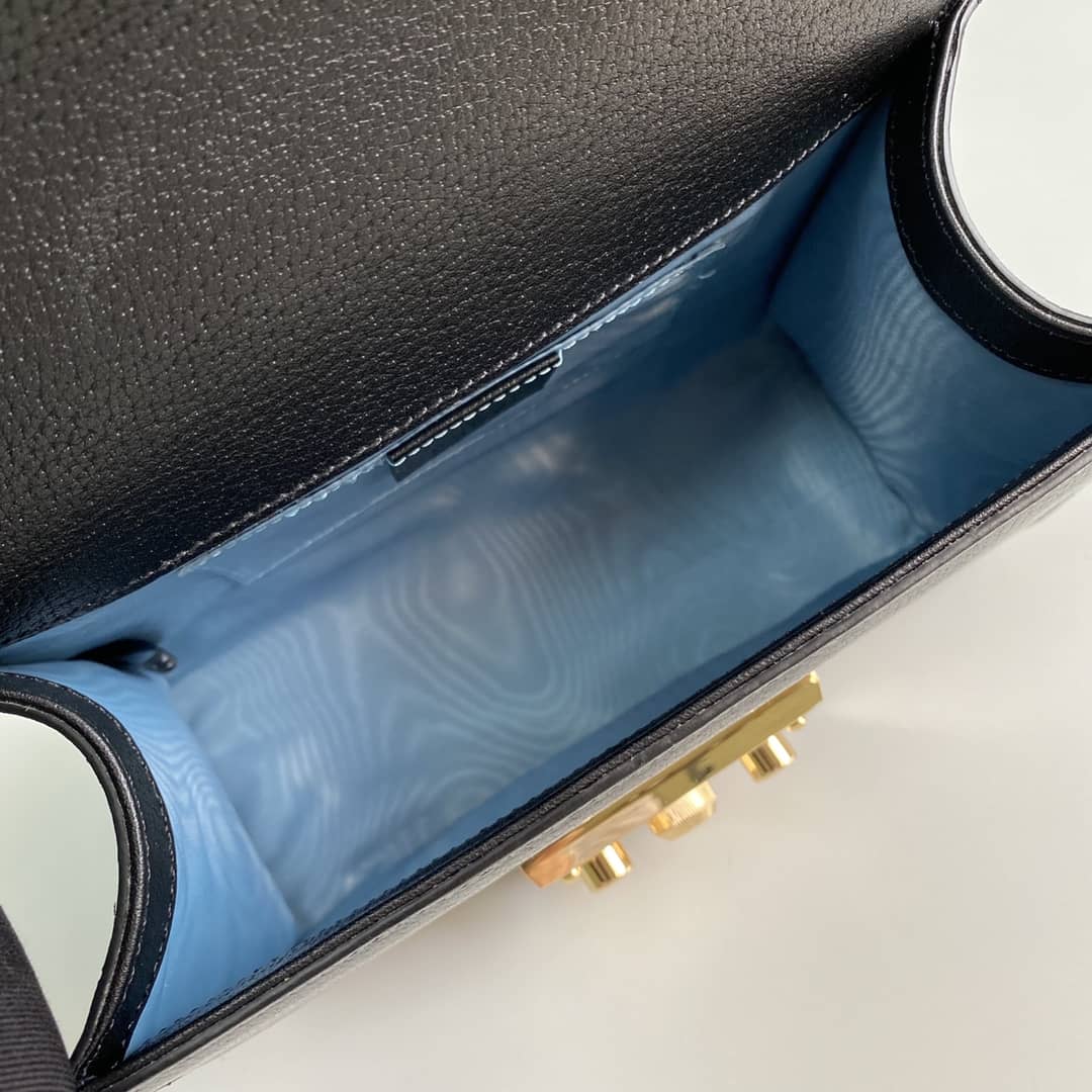 Gucci Padlock Leather Shoulder Bag Replica 432182