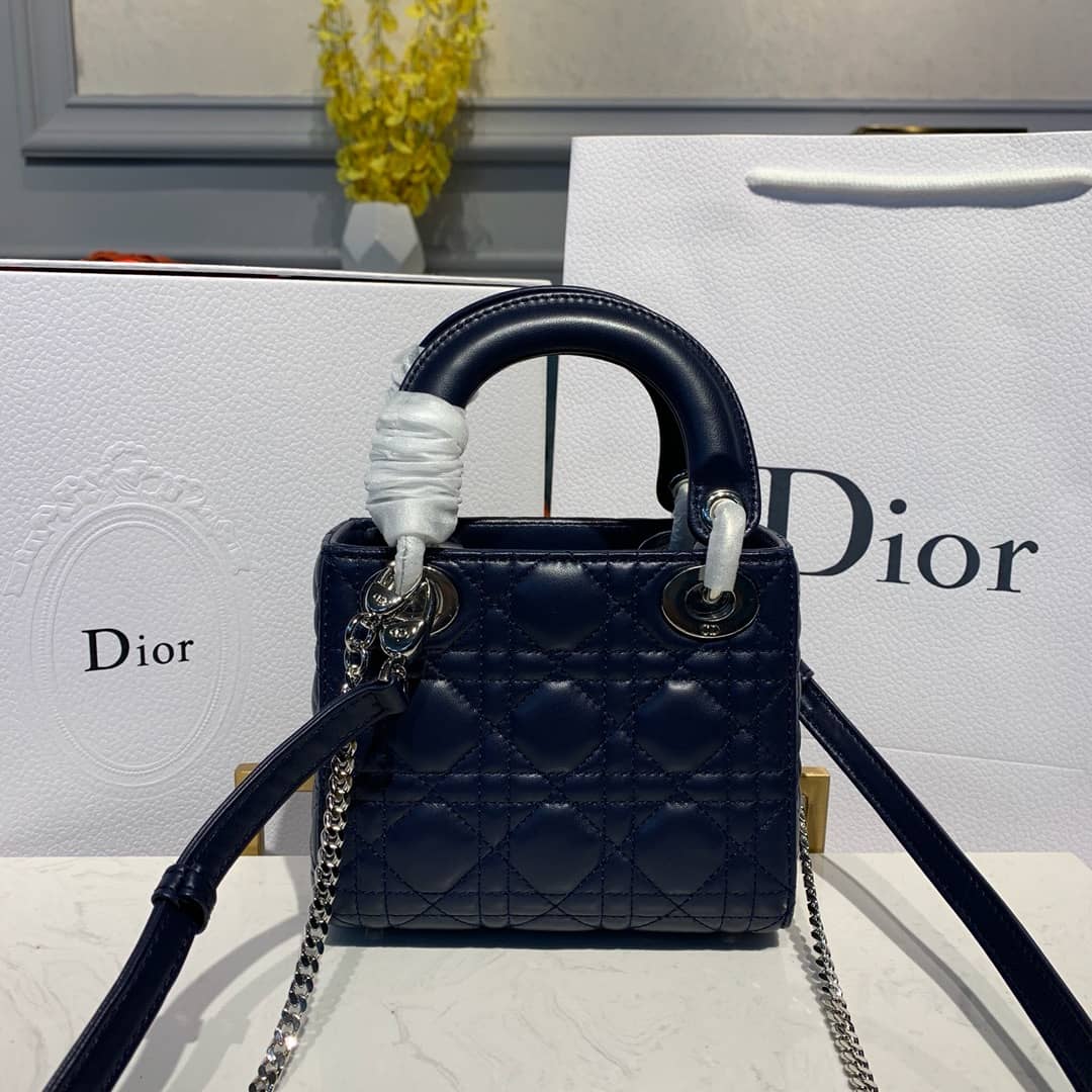Christian Dior Lady Dior 17CM Replica Bag