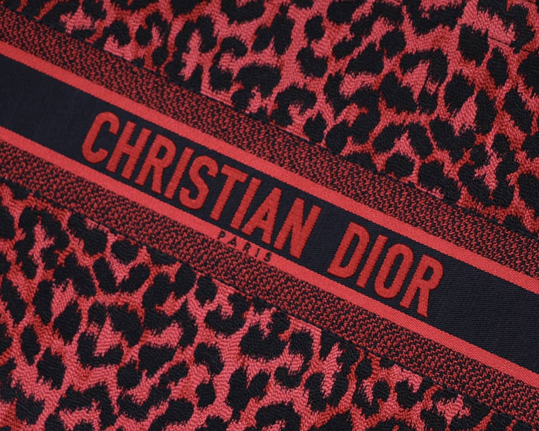 Christian Dior CD Book Embroidery Replica Tote