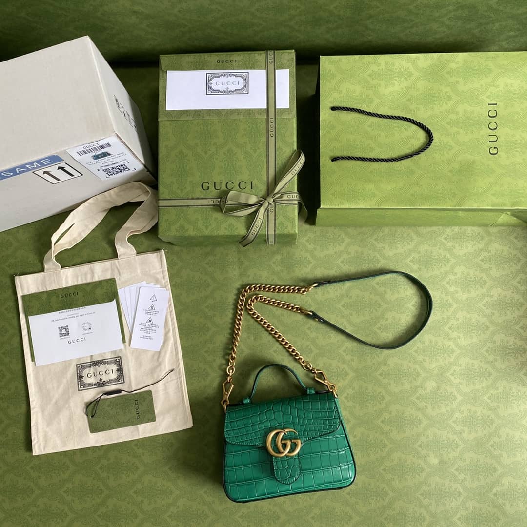 Gucci Marmont GG Mini Top Handle Bag Replica 547260