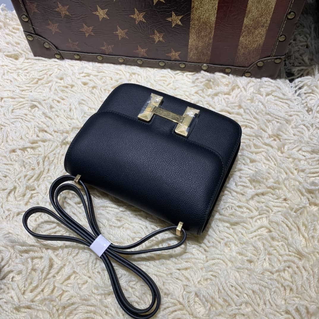 Hermes Replica Constance Bag 18CM Epsom Leather