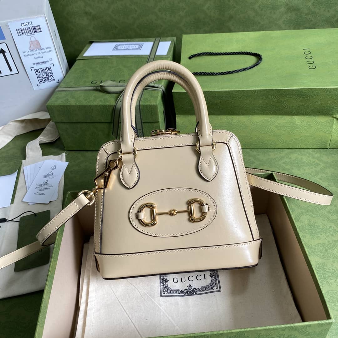 Gucci 1955 Horsebit GG Mini Top Handle Bag Replica 640716