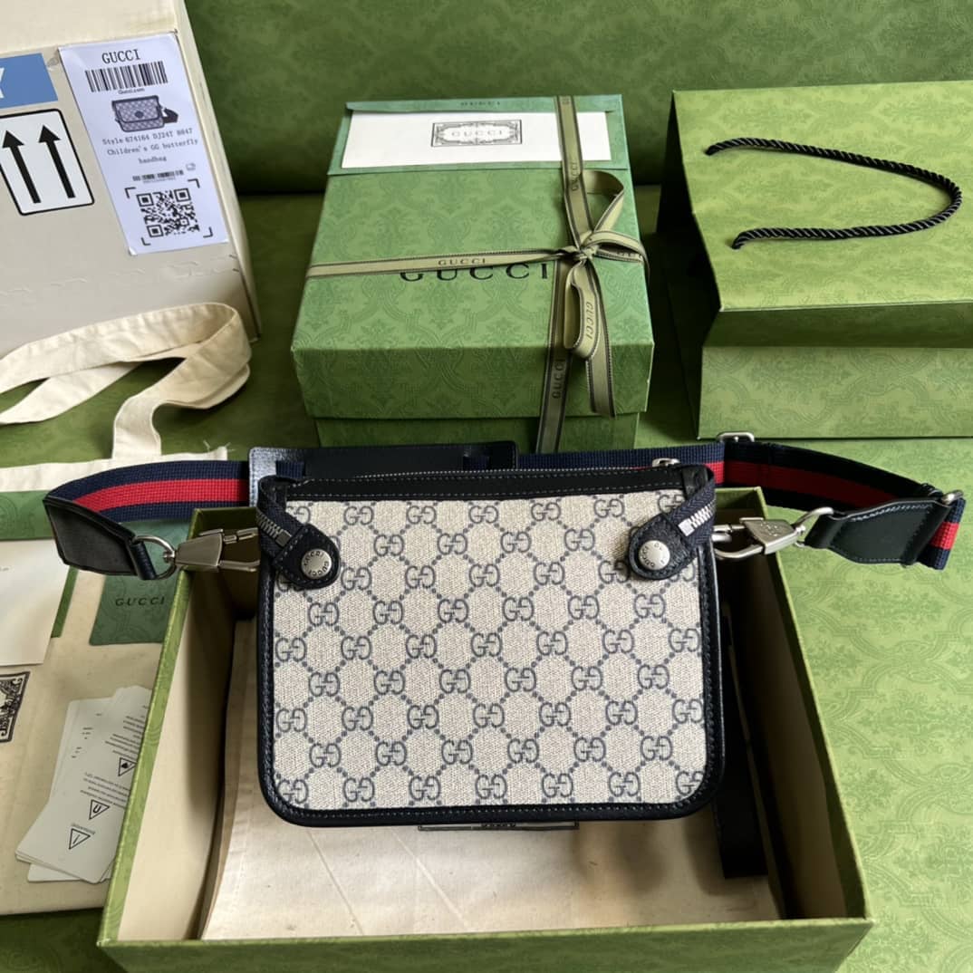 Gucci Messenger Bag With Interlocking G 674164 Replica