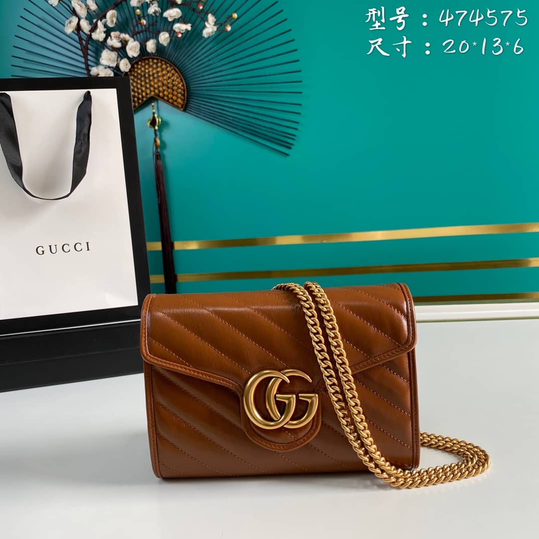 Gucci Marmont GG Matelassé Mini Bag Replica 474575
