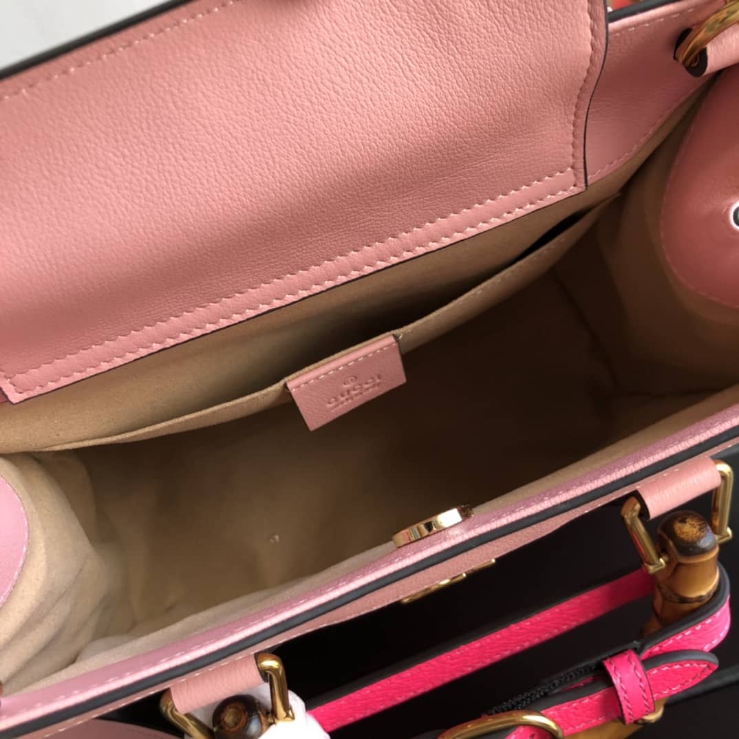 Gucci Diana Small Tote Replica Pink 660195