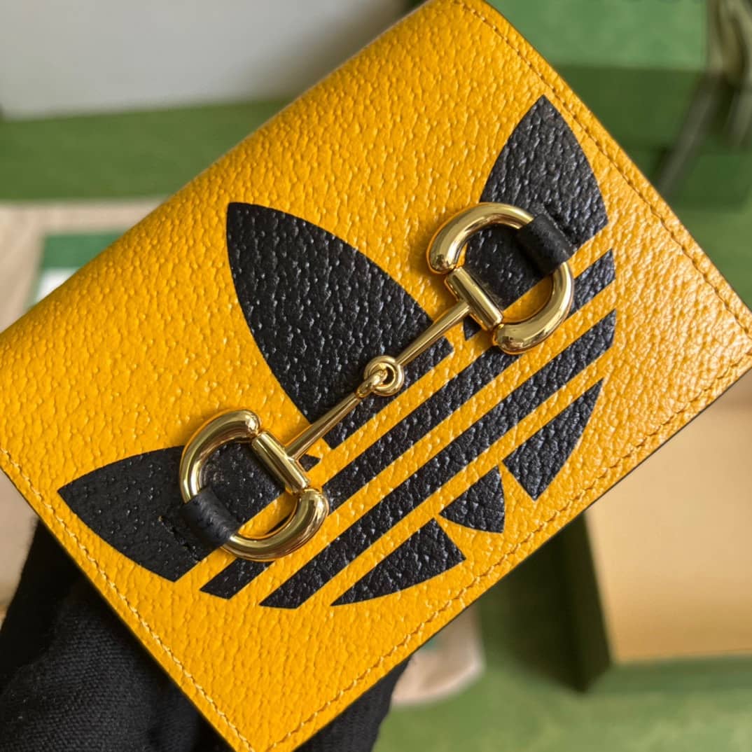 Adidas x Gucci Card Case With Horsebit 702248 Replica Crossbody Bag