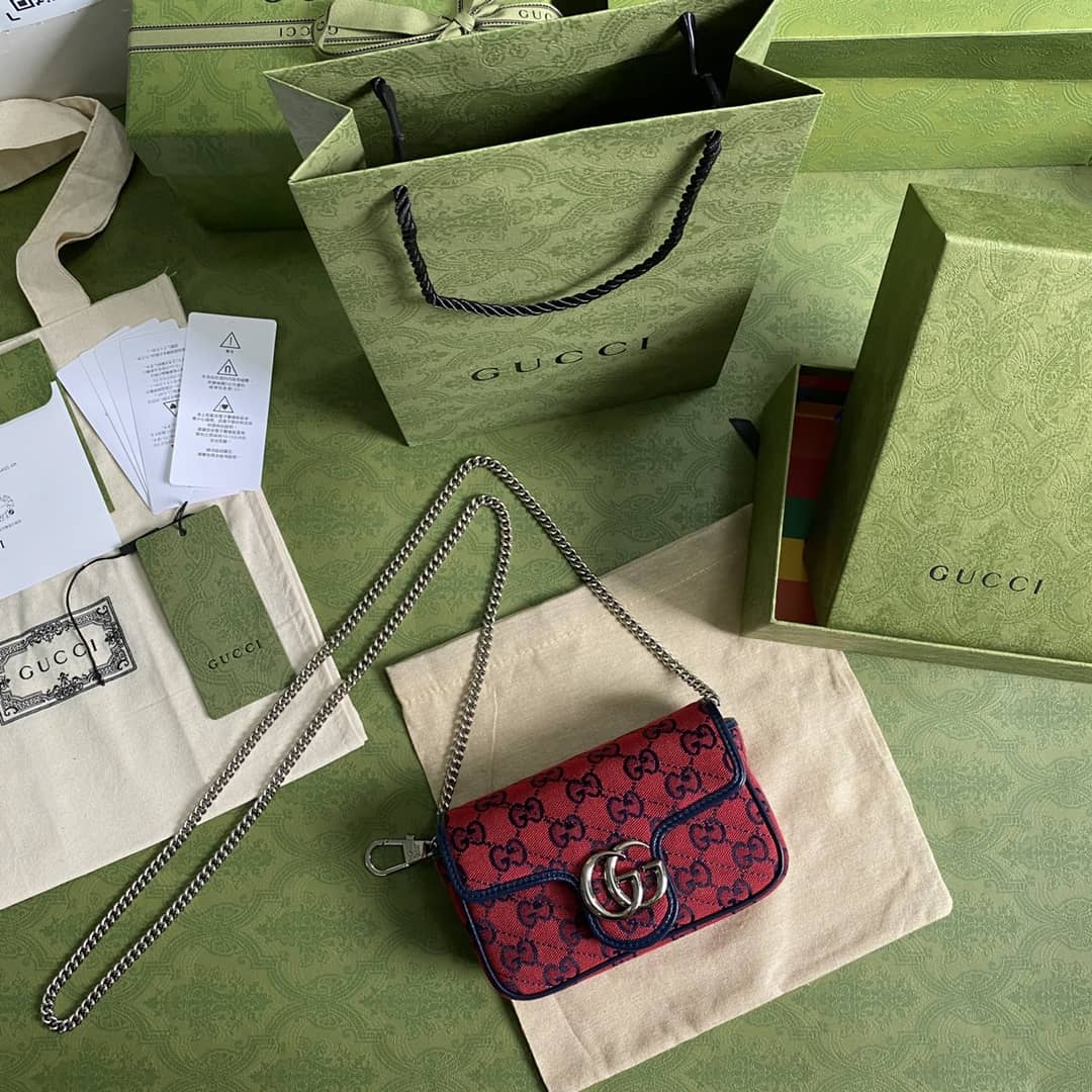 Gucci GG Marmont Matelassé Mini Crossbody Bag Replica 476433