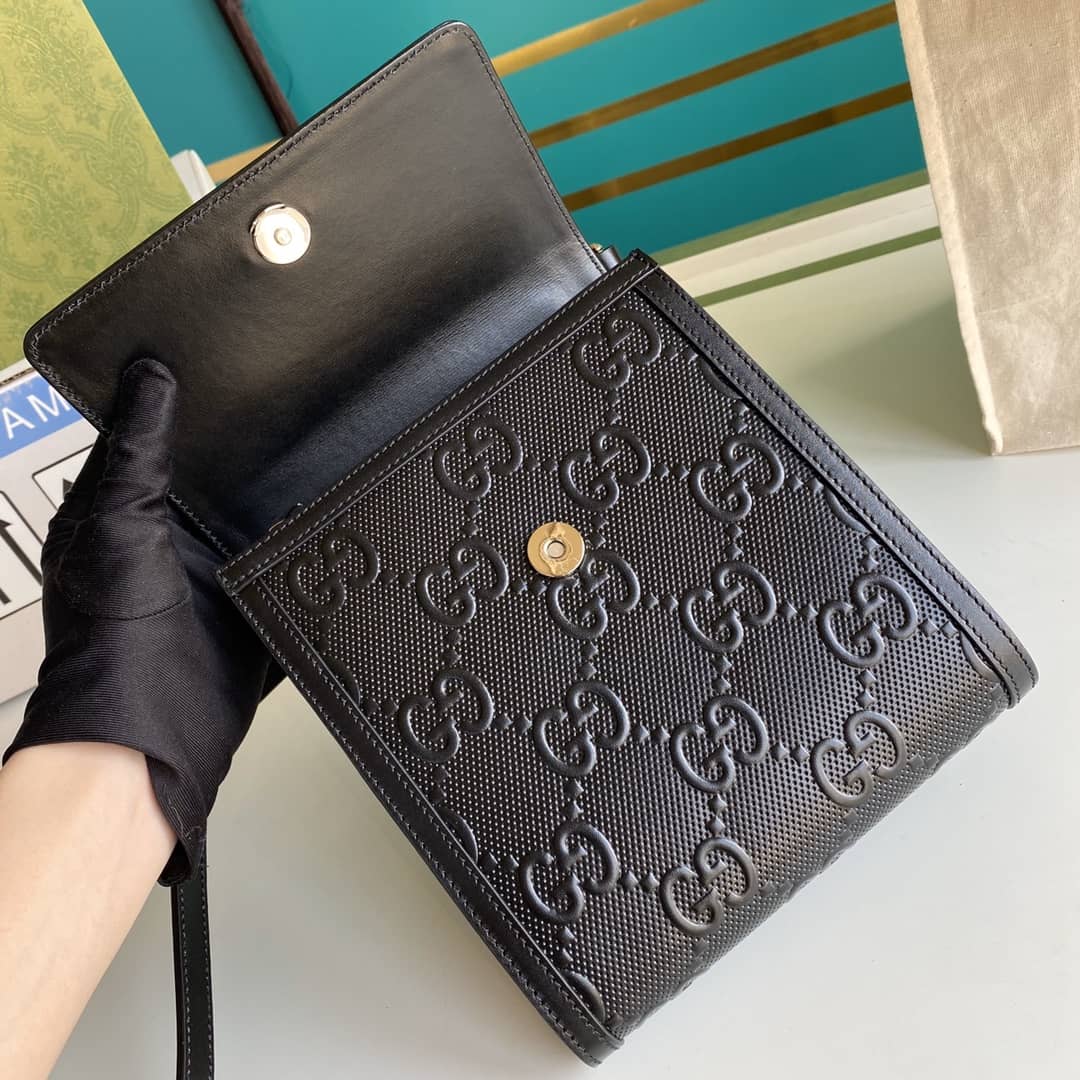 Gucci GG Embossed Cosmetic Case Replica 627470