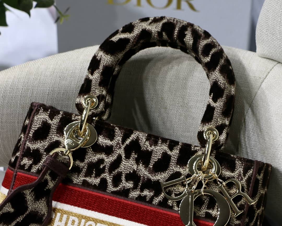Lady Dior Dupe 24CM Paisley Embroidery Lady D-Lite Bag(ColaReps)