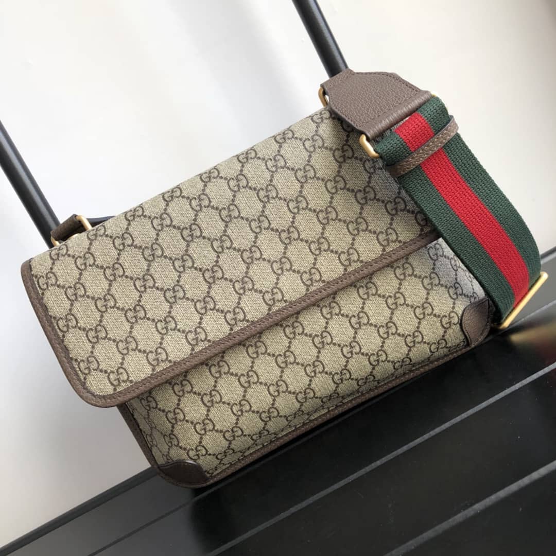 Gucci GG Supreme Cat Head Messenger Bag Replica 495654