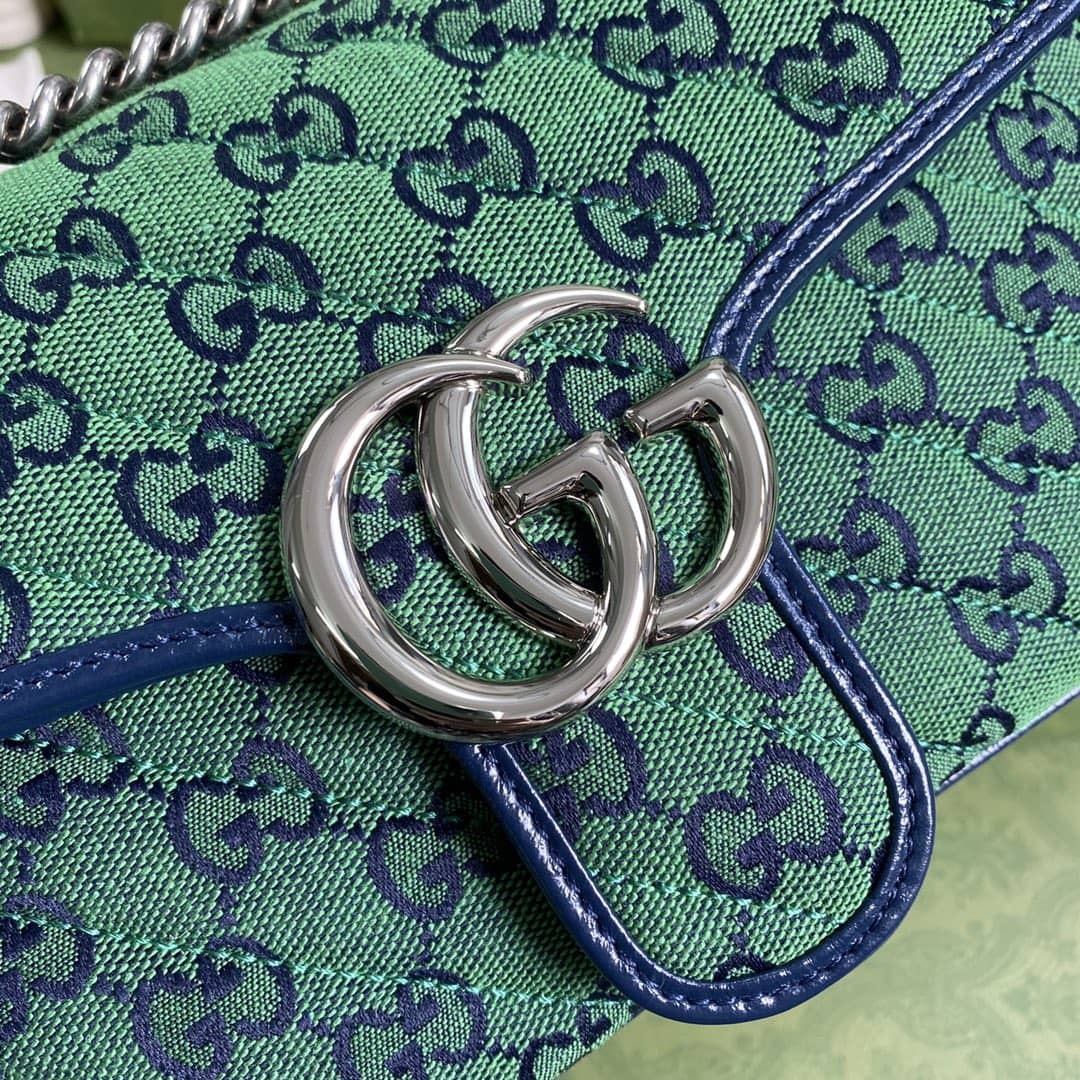 Gucci Marmont GG Small matelassé Shoulder Bag Replica 443497