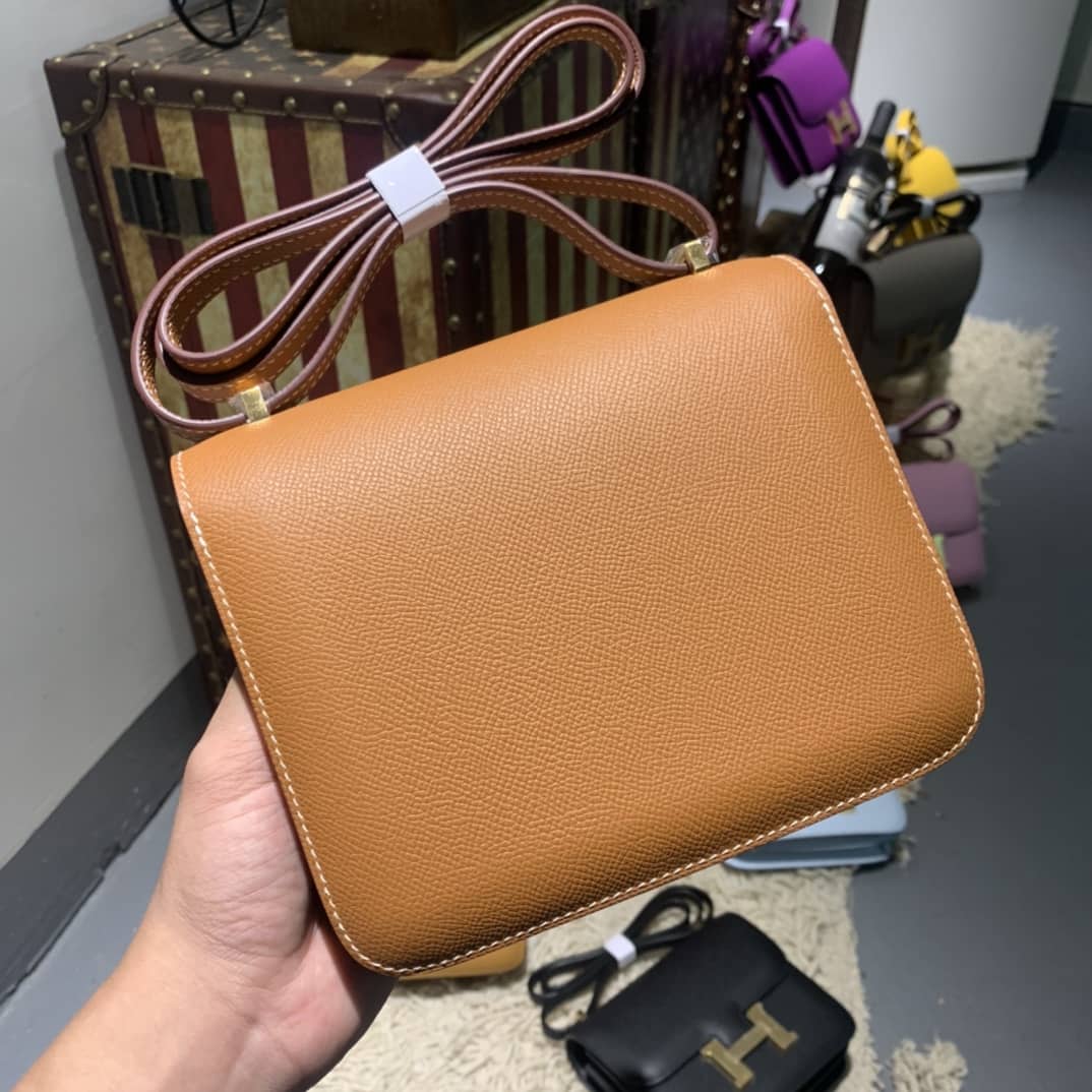 Hermes Replica Constance Bag 18CM Epsom Leather