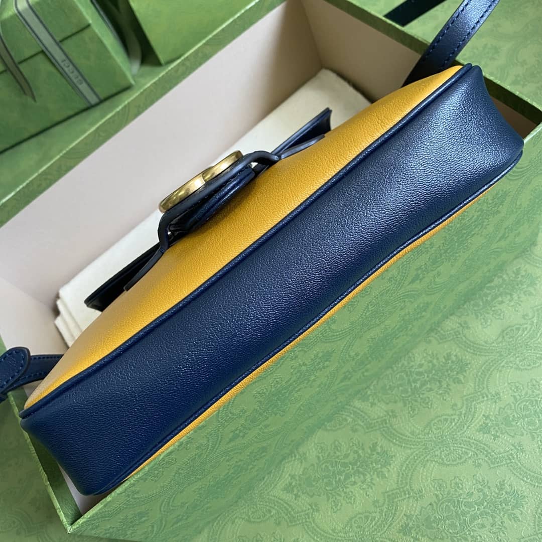 Gucci Double G Messenger Shoulder Bag Replica 648934